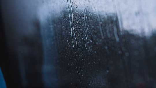 rain on a window